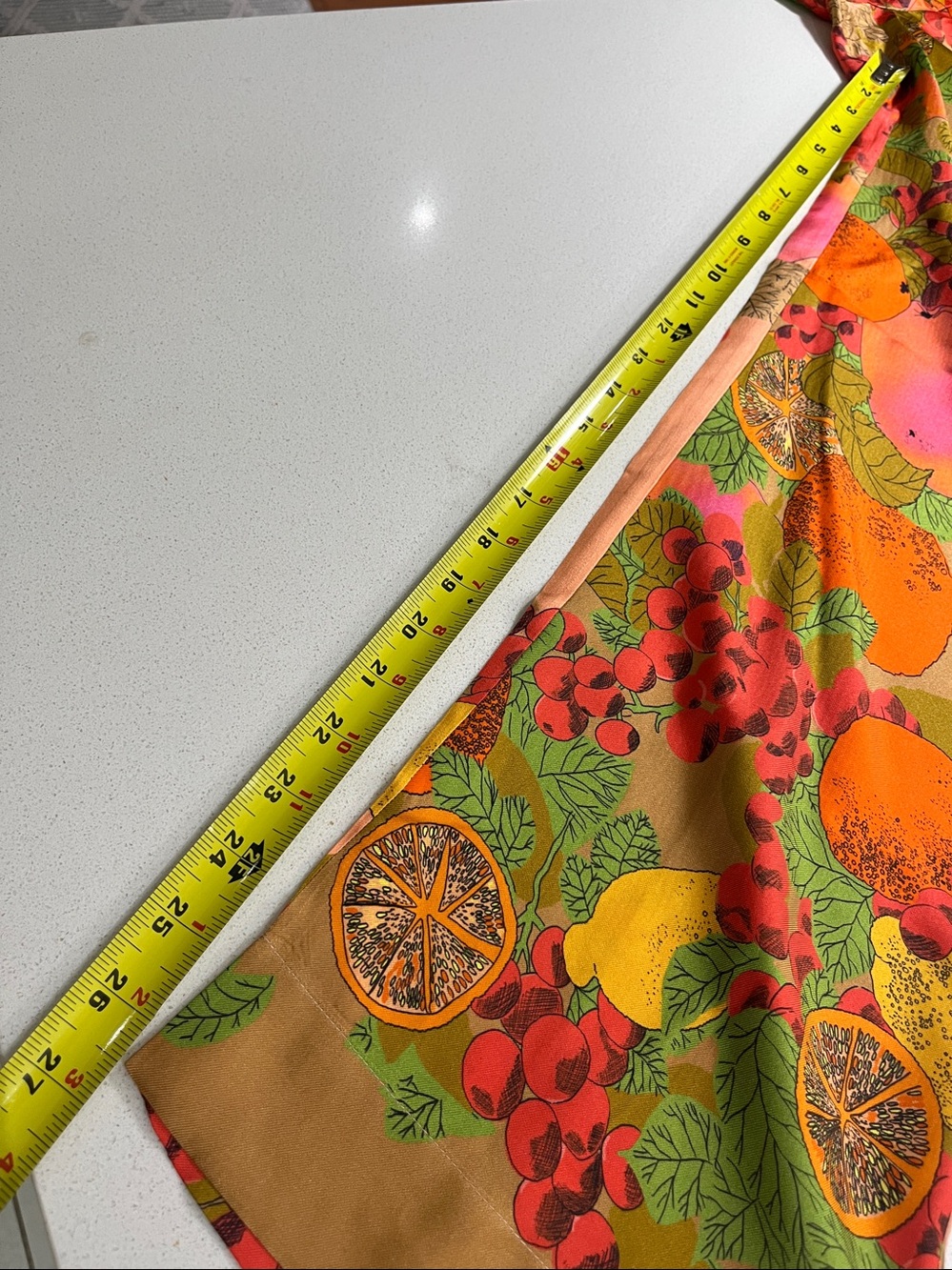 La Prestic Ouiston Lucky silk pants in multicolor Mix Pink mix fruits rose print - Picture 8 of 9